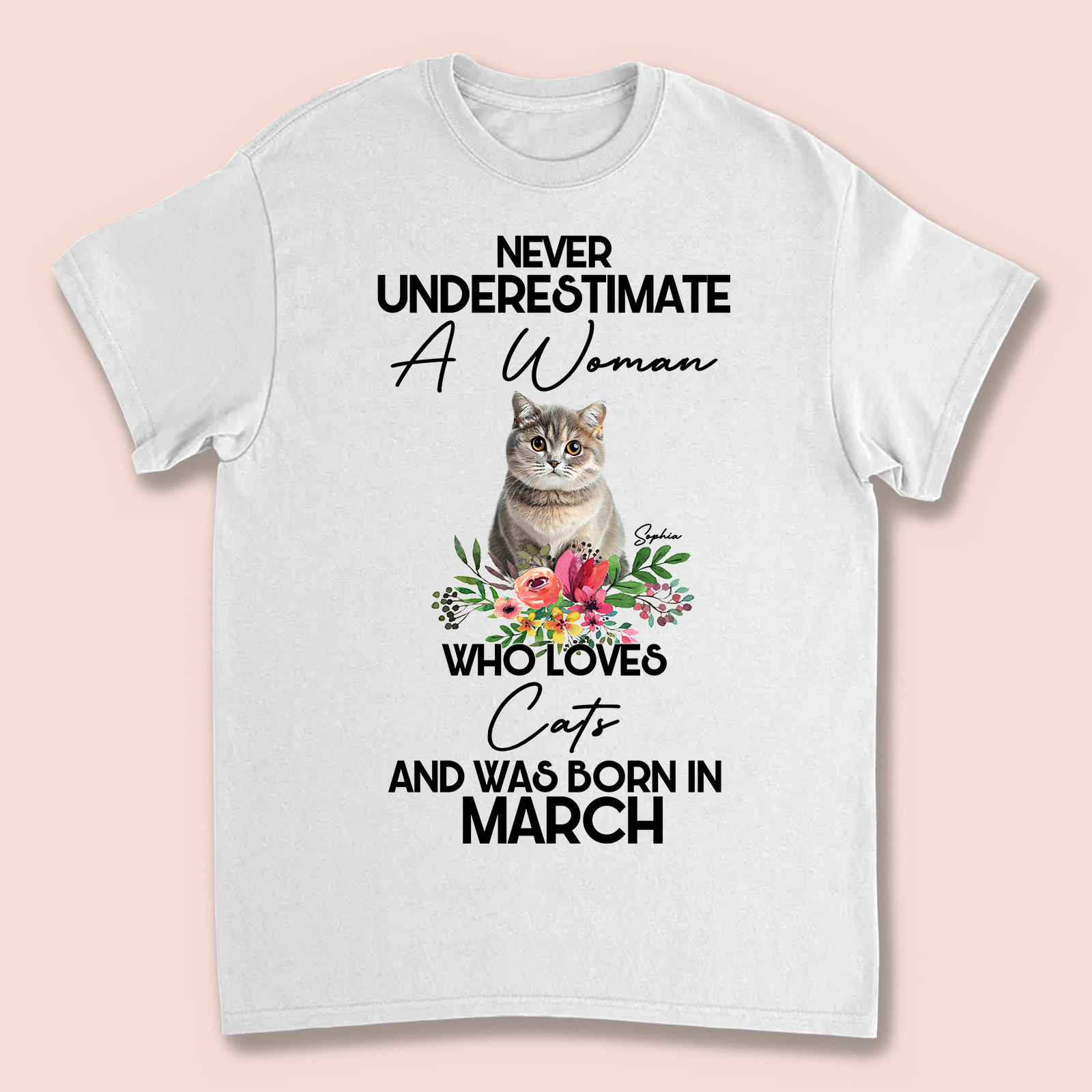 Cat Mom March T-shirt / Hoodie / Sweatshirt - Gift for Cat Lovers