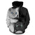 YIN YANG Black And White 3D Cat T-Shirt / Hoodie / Sweatshirt / Zipper Hoodie - Gift For Cat's Lovers