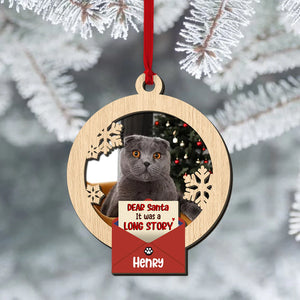 Personalized Ornaments - Christmas Gifts And Tree Decor For Cat Lovers
