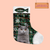 Custom Photo And Name Christmas Cat Christmas Socks - Gift For Cat's Lovers