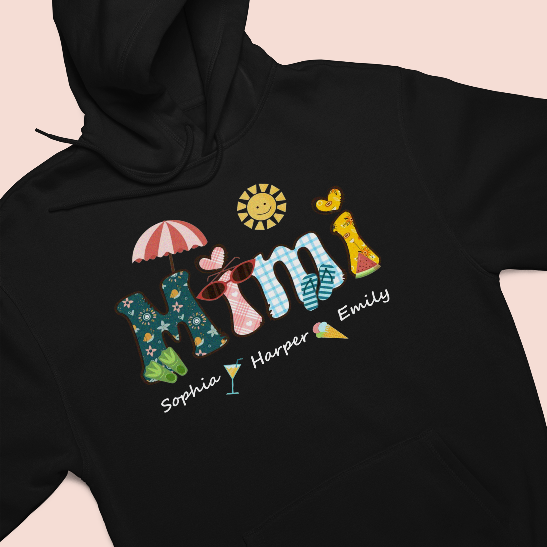Personalized Mimi Summer Holiday T-shirt / Hoodie / Sweatshirt Gift for Mother's Day