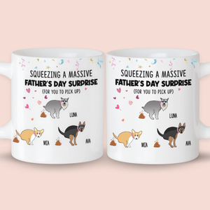 Personalized Father's Day / Mother's Day Surprise Mug Gift For Dog Lovers