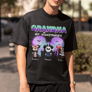 Personalized Grandma Of Nightmares T-shirt / Hoodie / Sweatshirt Gift For Parents
