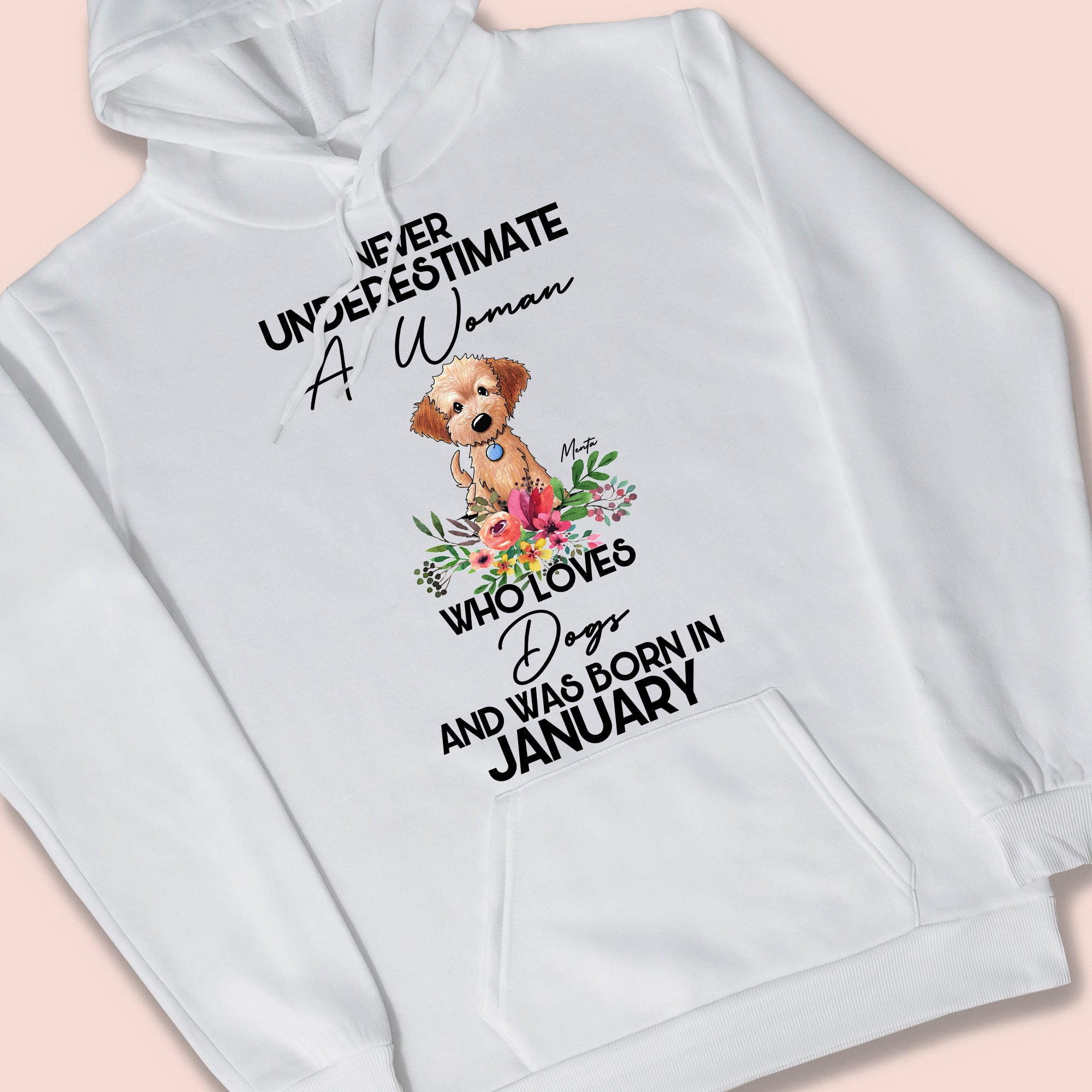 Dog Mom January T-shirt / Hoodie / Sweatshirt - Gift for Dog Lovers