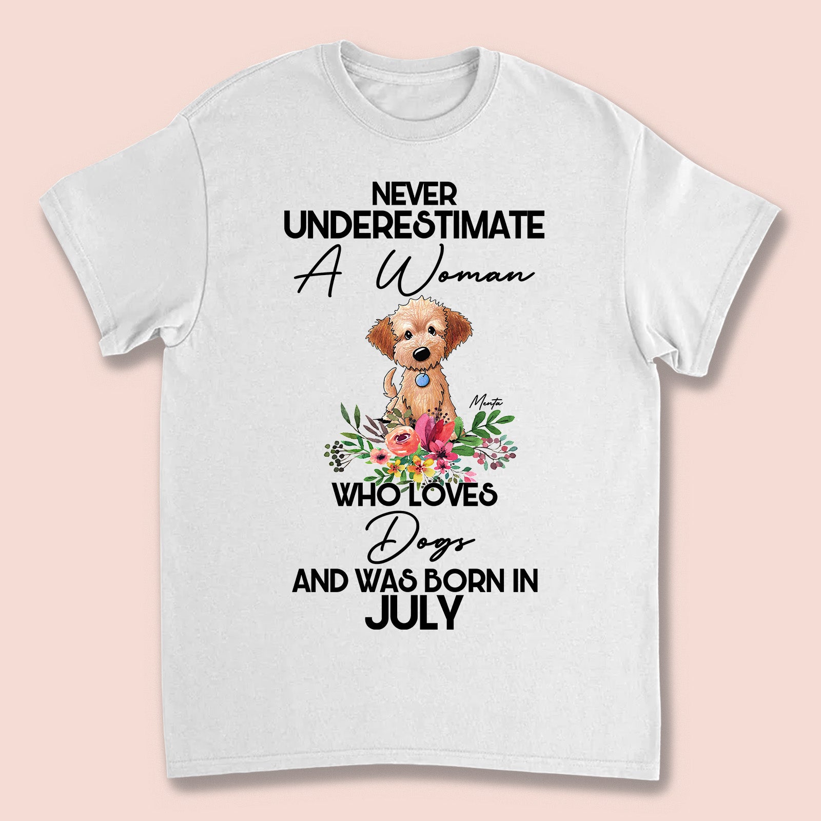 Dog Mom July T-shirt / Hoodie / Sweatshirt - Gift for Dog Lovers