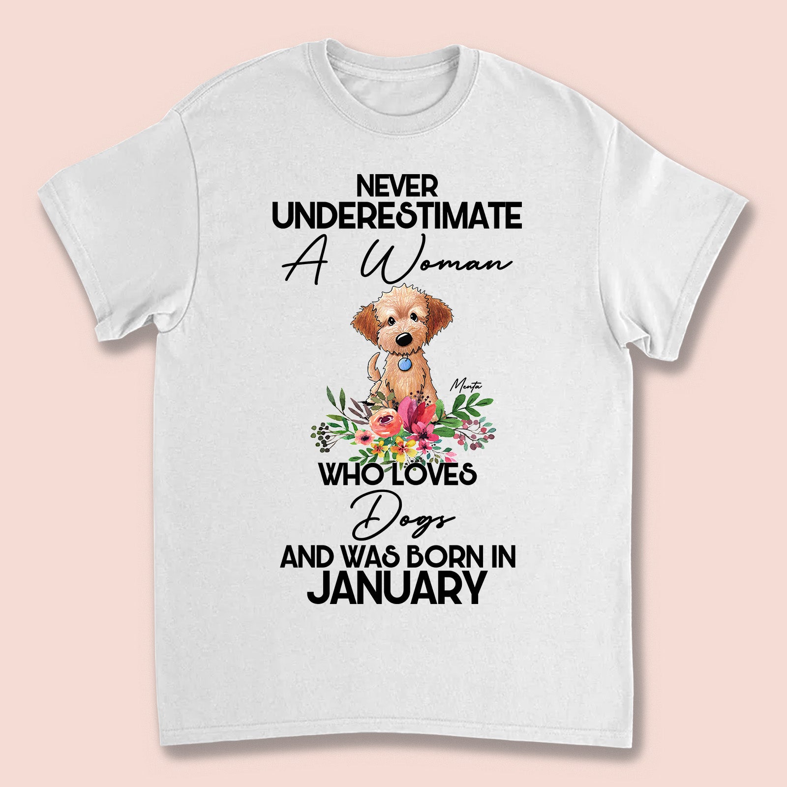 Dog Mom January T-shirt / Hoodie / Sweatshirt - Gift for Dog Lovers