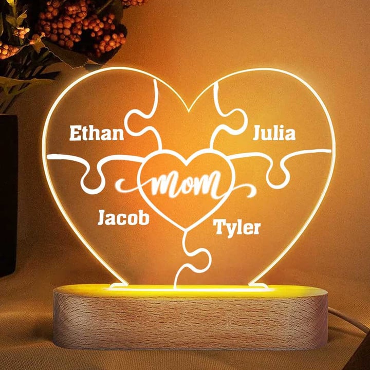 Personalized Mom Lover Night Light