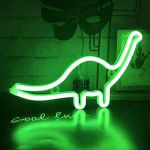 Kid's Room Neon Sign Dinosaur