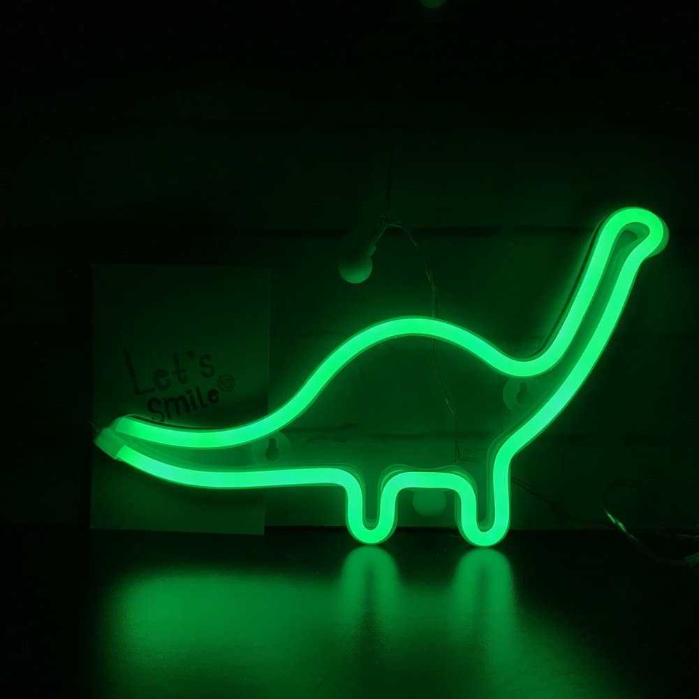 Kid's Room Neon Sign Dinosaur