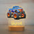 Personalized Tools Car Wood-base Night Light Off-road