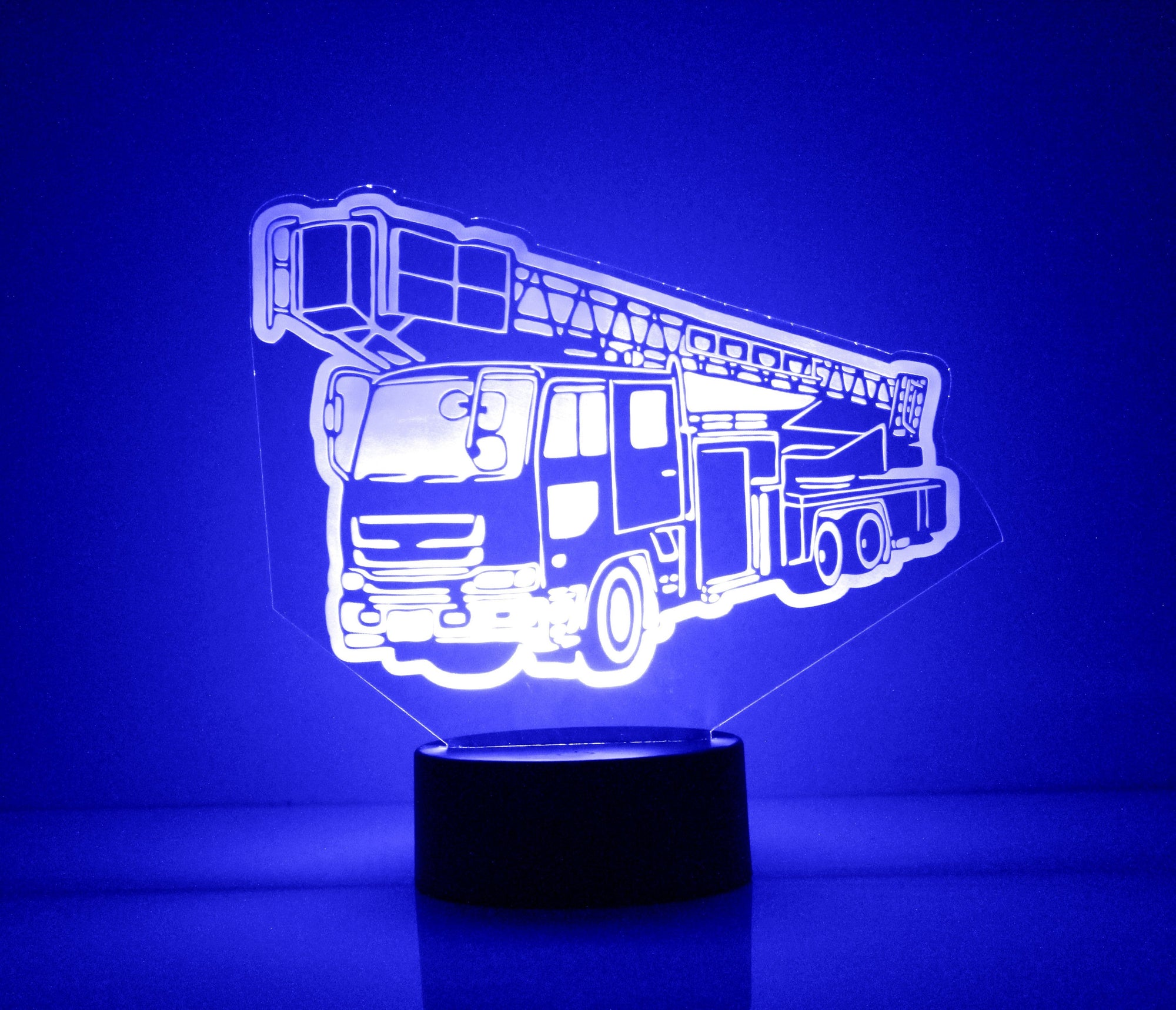 Personalized Truck Night Lights with Name 7/16 Color Changing LED Lamp III06