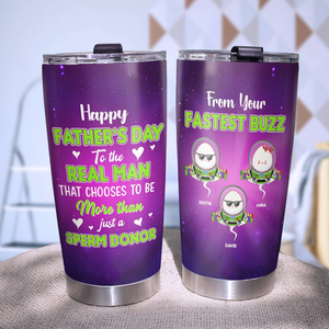 Personalized Dad Funny Tumbler Boys and Girls Best Gift For Dad