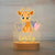 Personalized Bedroom Boys Girls Animal Mood Lighting Deer