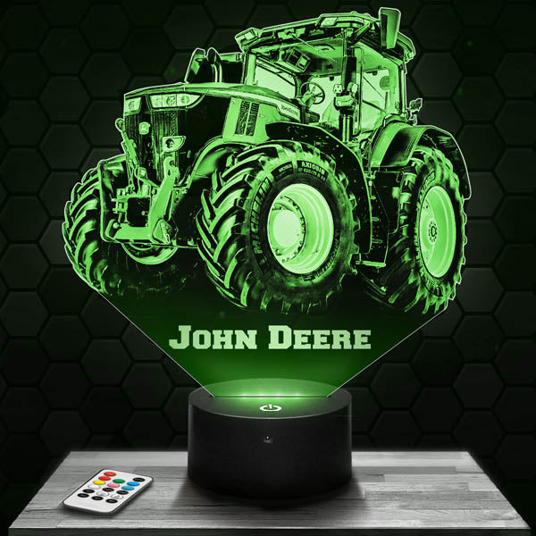 Personalized TRAKTOR Night Lights with Name 7/16 Colors Changing LED Lamp